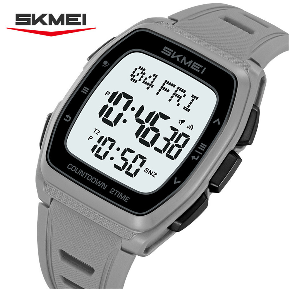 SKMEI Men Watch Countdown Stopwatch Fashion Boys Digital Wristwatch Sport Watch