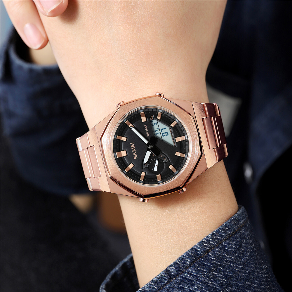 SKMEI Men Watch Luxury Military Wristwatch LED Digital Quartz Sport Watches Male