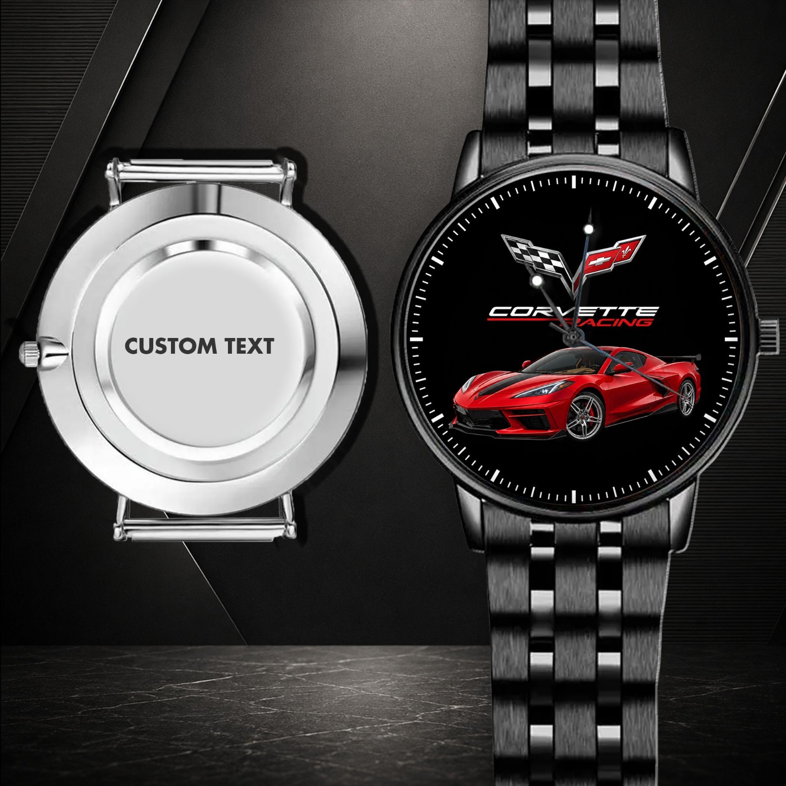 Sports Car Luxury Watch Face Design | Birthday for him