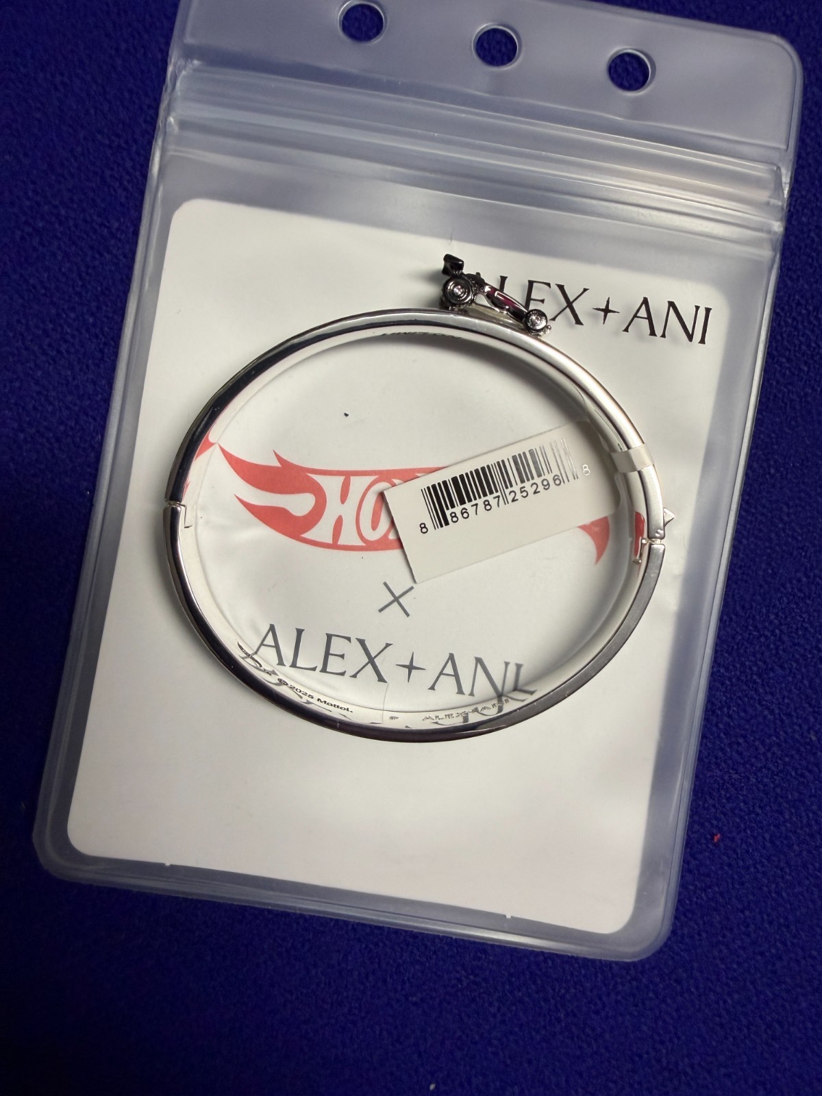 Alex and Ani Hot Wheels Moveable Racecar Hinge Bracelet NEW