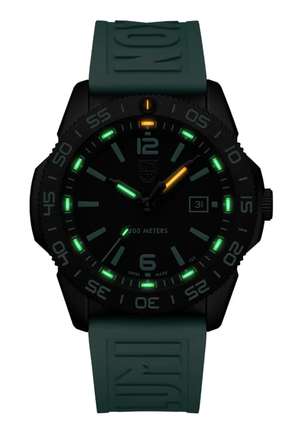 Luminox Pacific Diver Teal Limited Edition XS.3124.N.SET Swiss Dive Watch 44mm