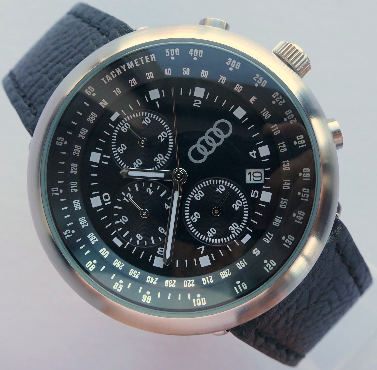 Audi Classic Car Accessory Motorsport S Line Sport Racing Chronograph Watch
