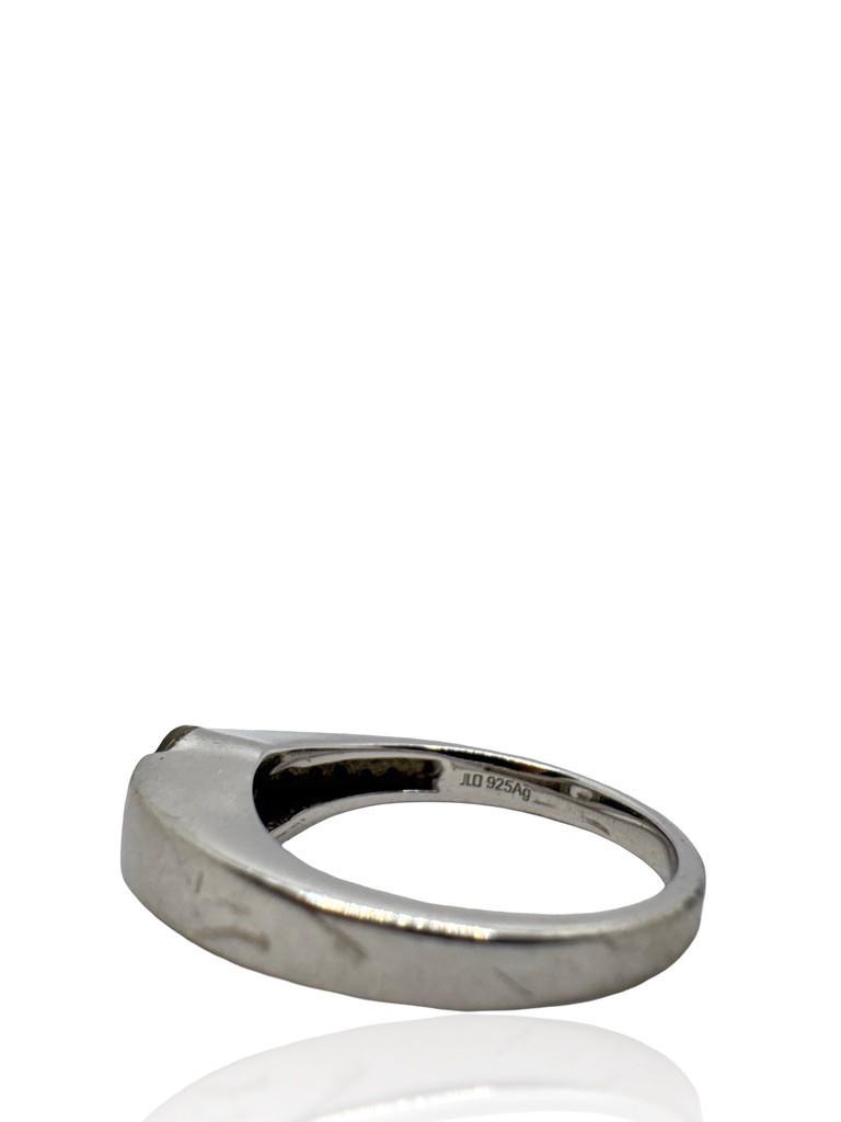 ::925 SILVER RING HALLMARKED °SIZE 60° JEWELLERY DESIGN SILVER TONE °TESTED°