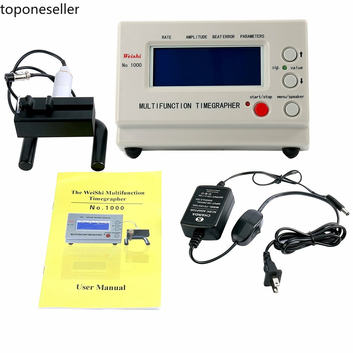 Weishi NO. 1000 Watch Timing Machine Tester Multifunction Timegrapher MTG-1000
