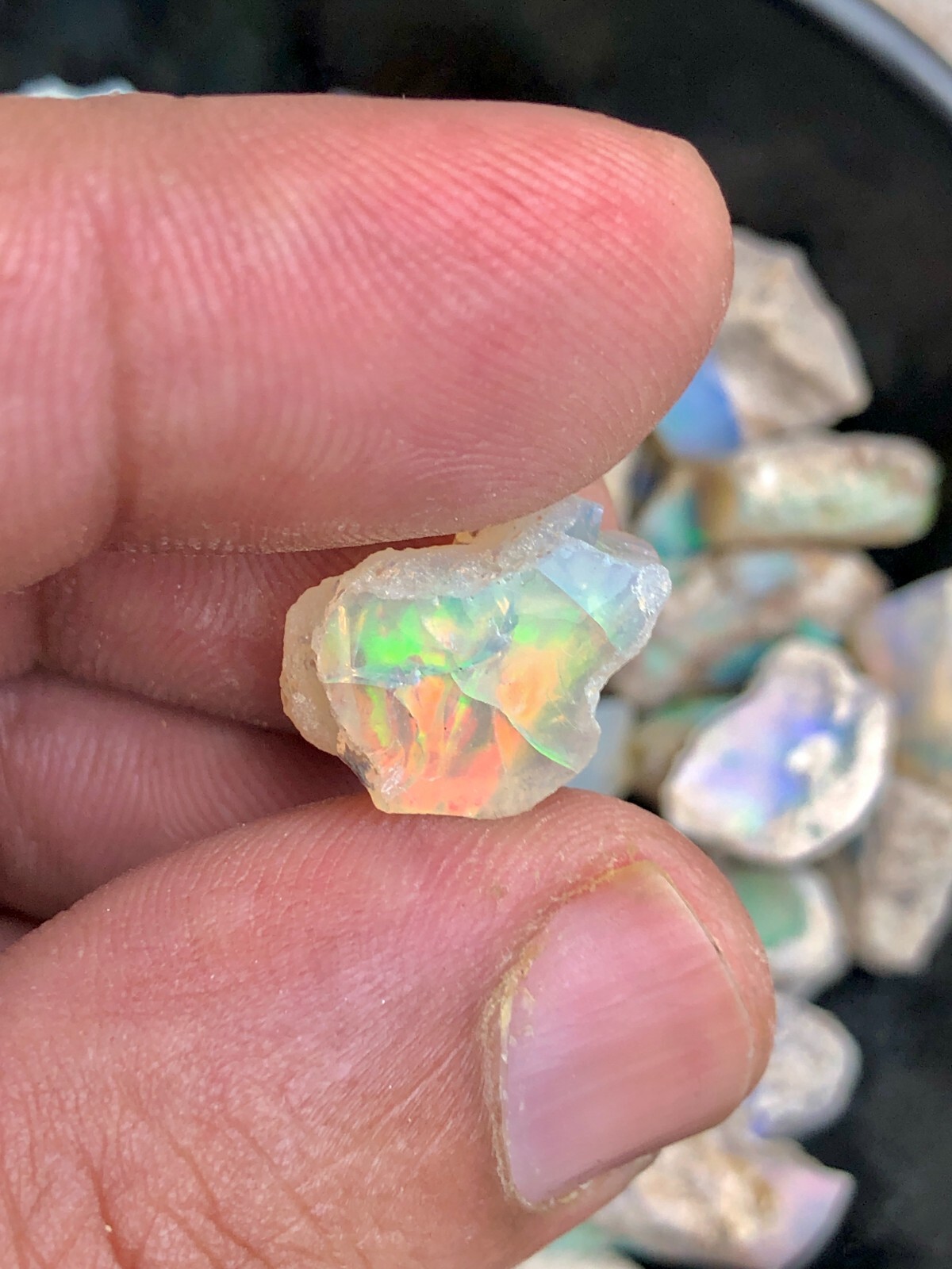 Opal rough lot Crystal, 200 Carat Lot Wholesale Rate Opal Uncut Raw, Opal raw.