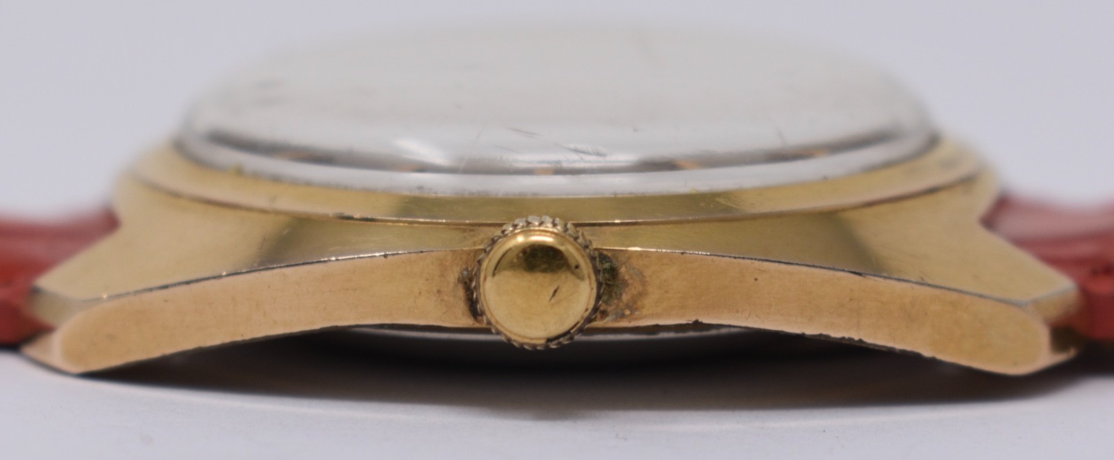 Vintage 1970s Mens Timex Electric Dynabeat Wristwatch Gold Plated, Gradient Dial
