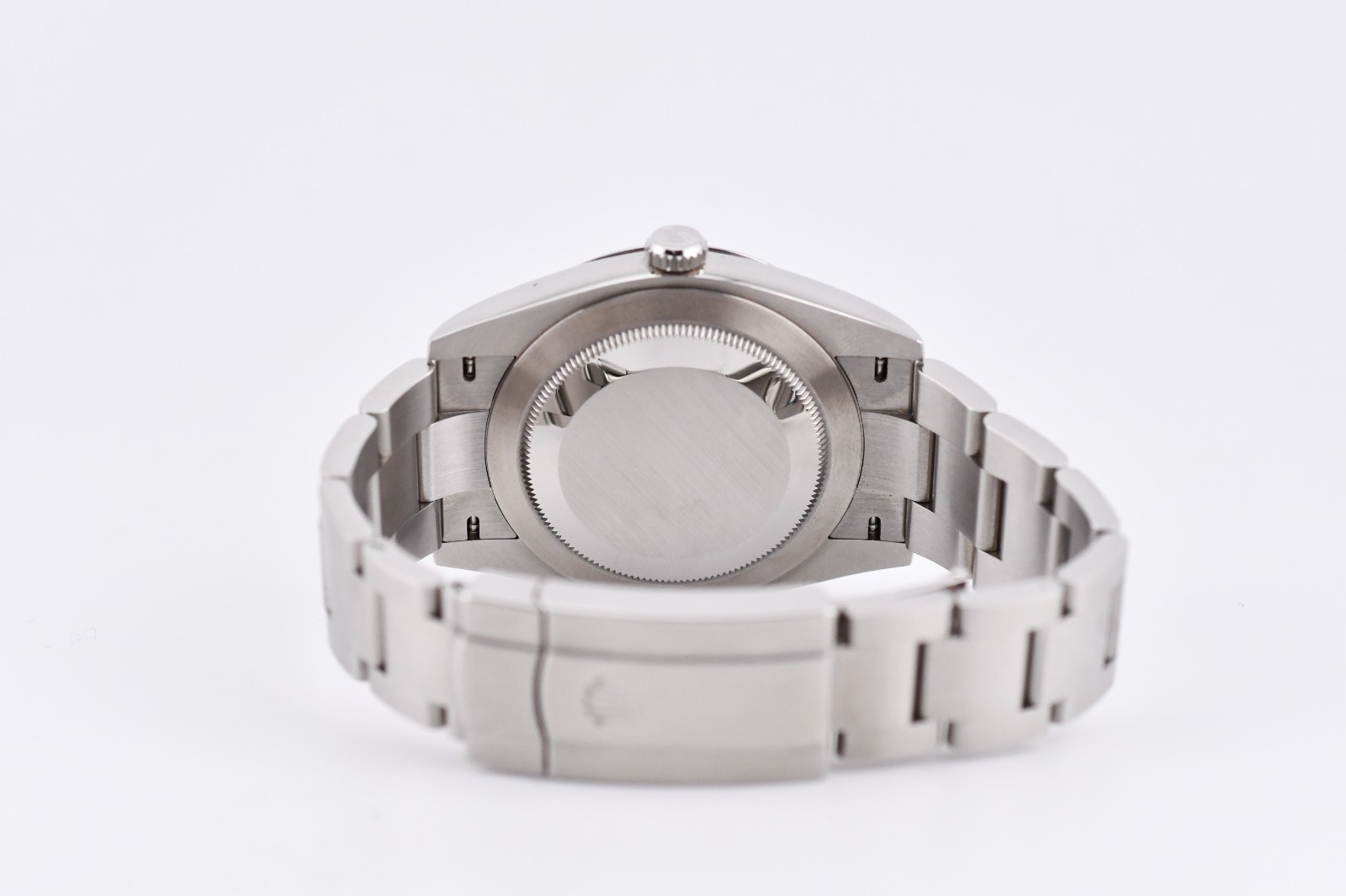 Rolex Oyster Perpetual 41mm Ref. 124300 Custom Beige Dial Box and Paper
