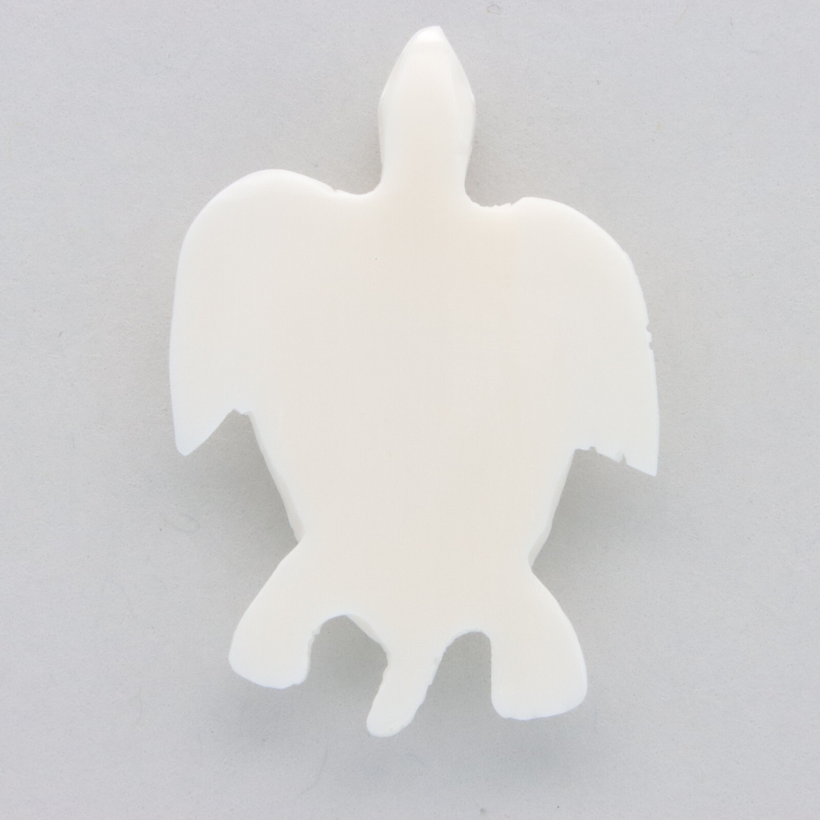 Hand Carved Water Buffalo Bone Turtle / Turtoise Pendant