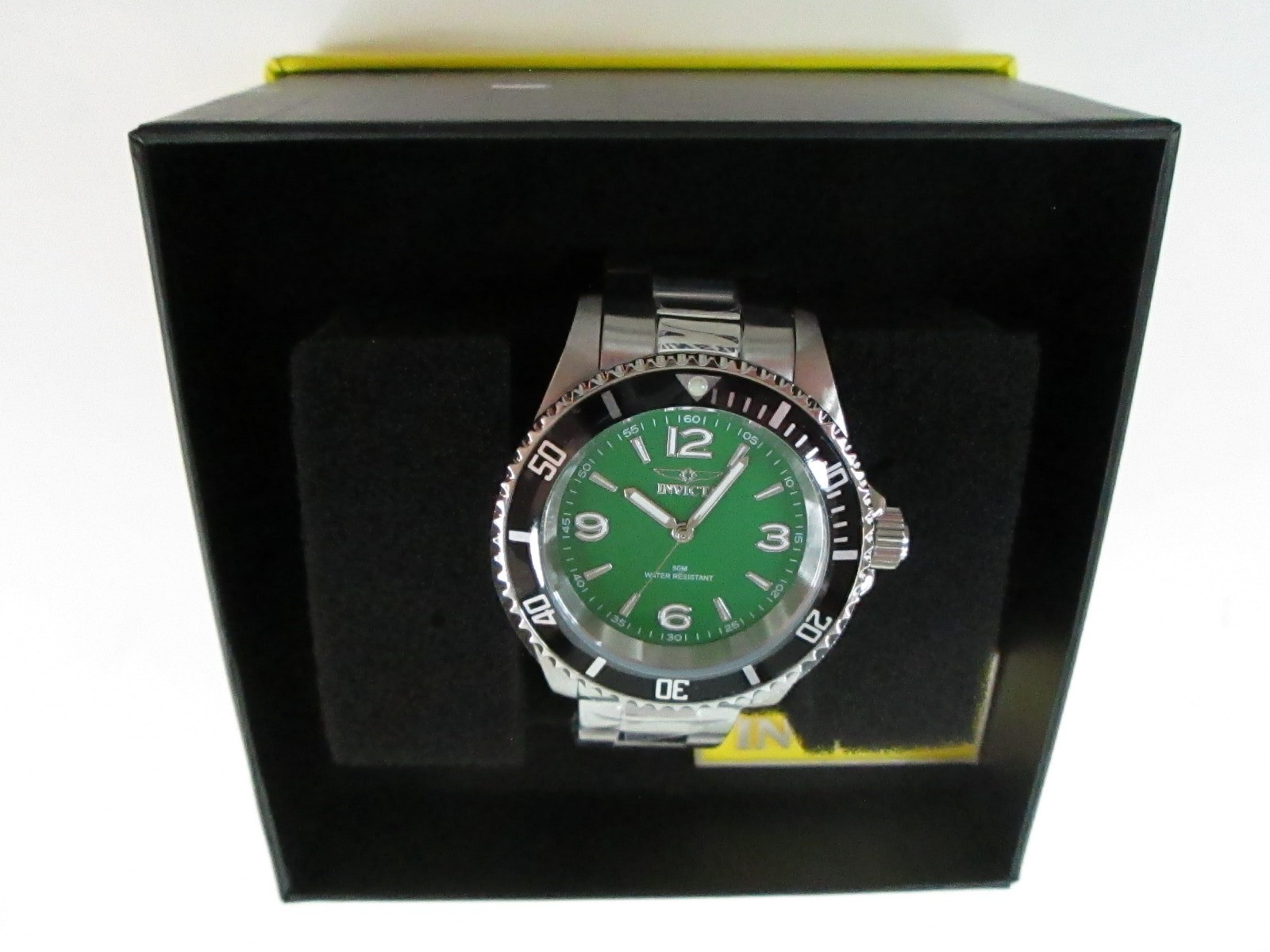 Invicta Specialty Men’s Watch 40mm-Steel 49346 Diver Style Green Face S/S NIB