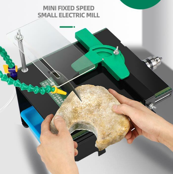 1600W 220V Jewelry Water Using Polishing Machine Rock Polisher Bench Home Bench