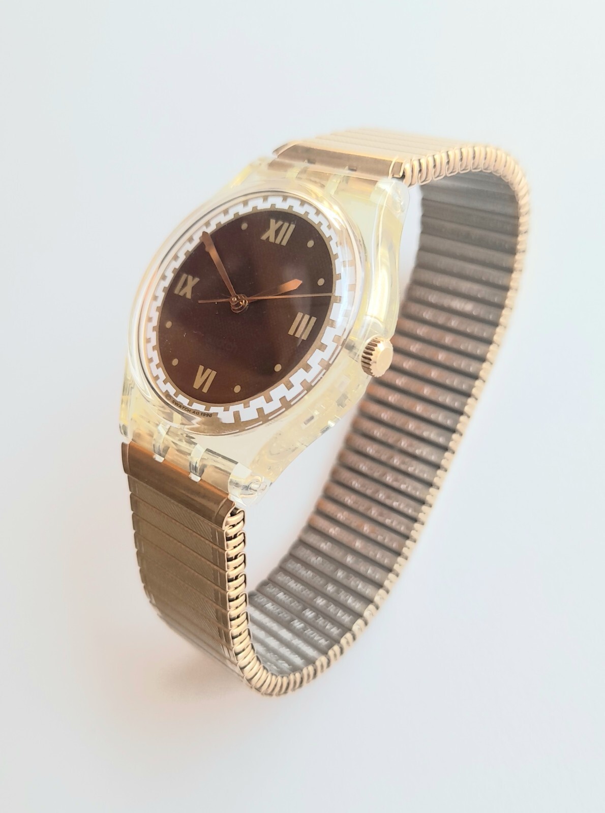Swatch: Gent “Rêve D’Automne” (Gk257) With Flex Bracelet *New / Top Rarity!*