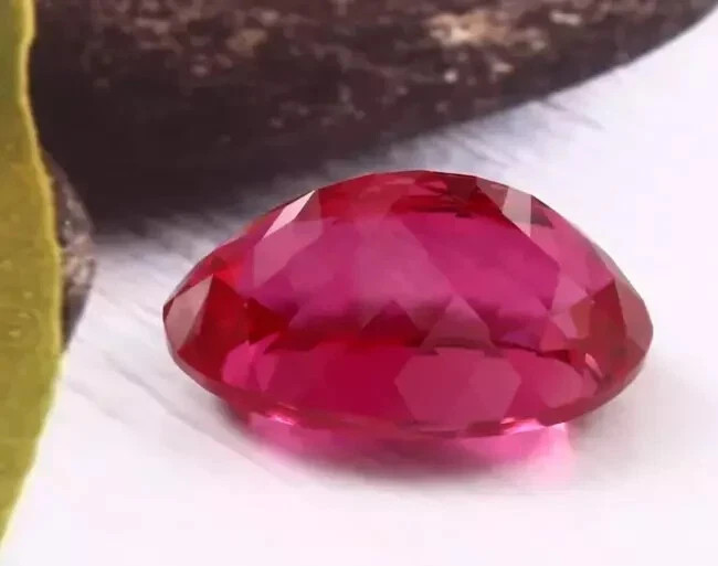 Myanmar Burma Pink Ruby Oval Cut 9.88 Ct+ Certified Unheated Loose Gemstone