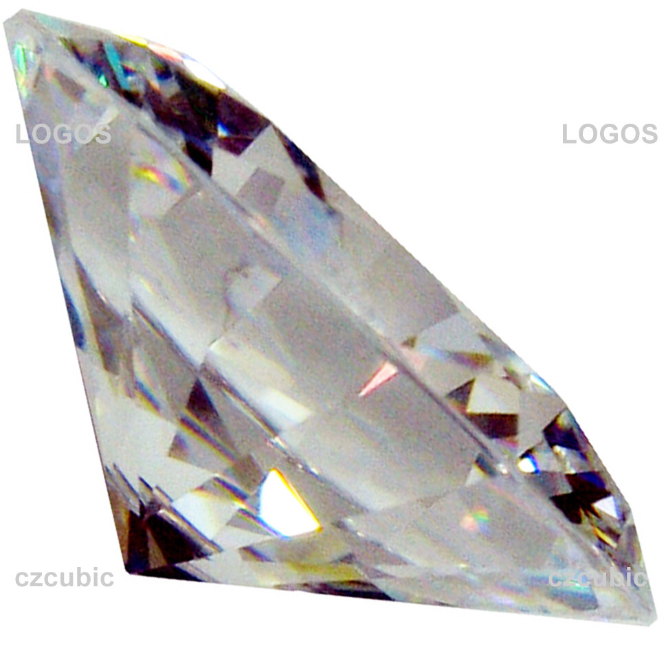 CUBIC ZIRCONIA LOOSE STONES EXCELLENT QUALITY OVAL SHAPE 7 A CLEAR U.S SHIPPER 2