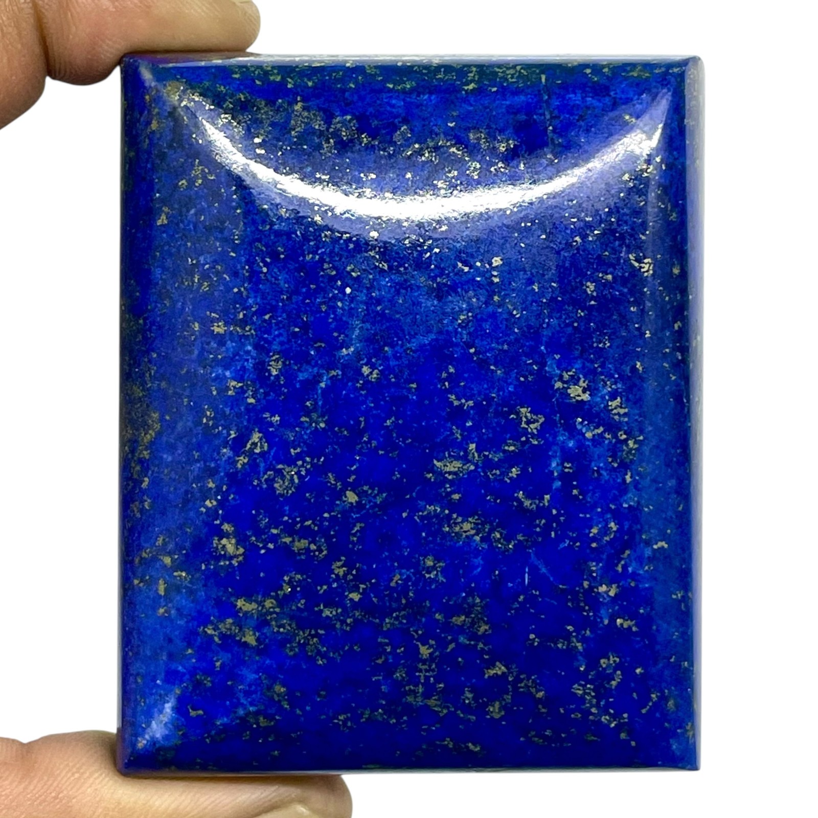 1365.5 Cts Natural Lapis Lazuli Octagon Pendant Size Rich Blue Loose Gemstone