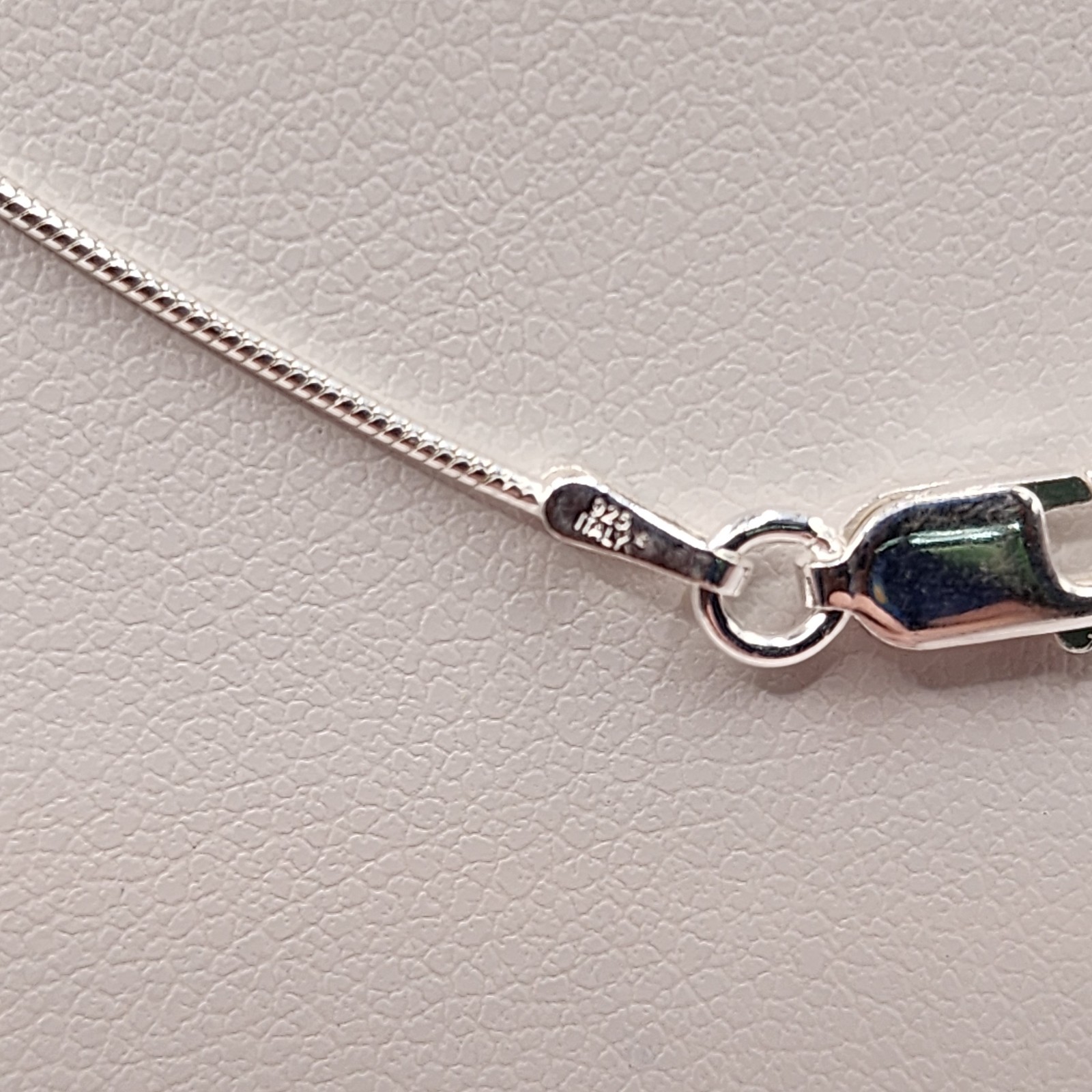 925 NEW Sterling Silver ITALIAN Snake Chain 16″ Length 1mm Width FREE…