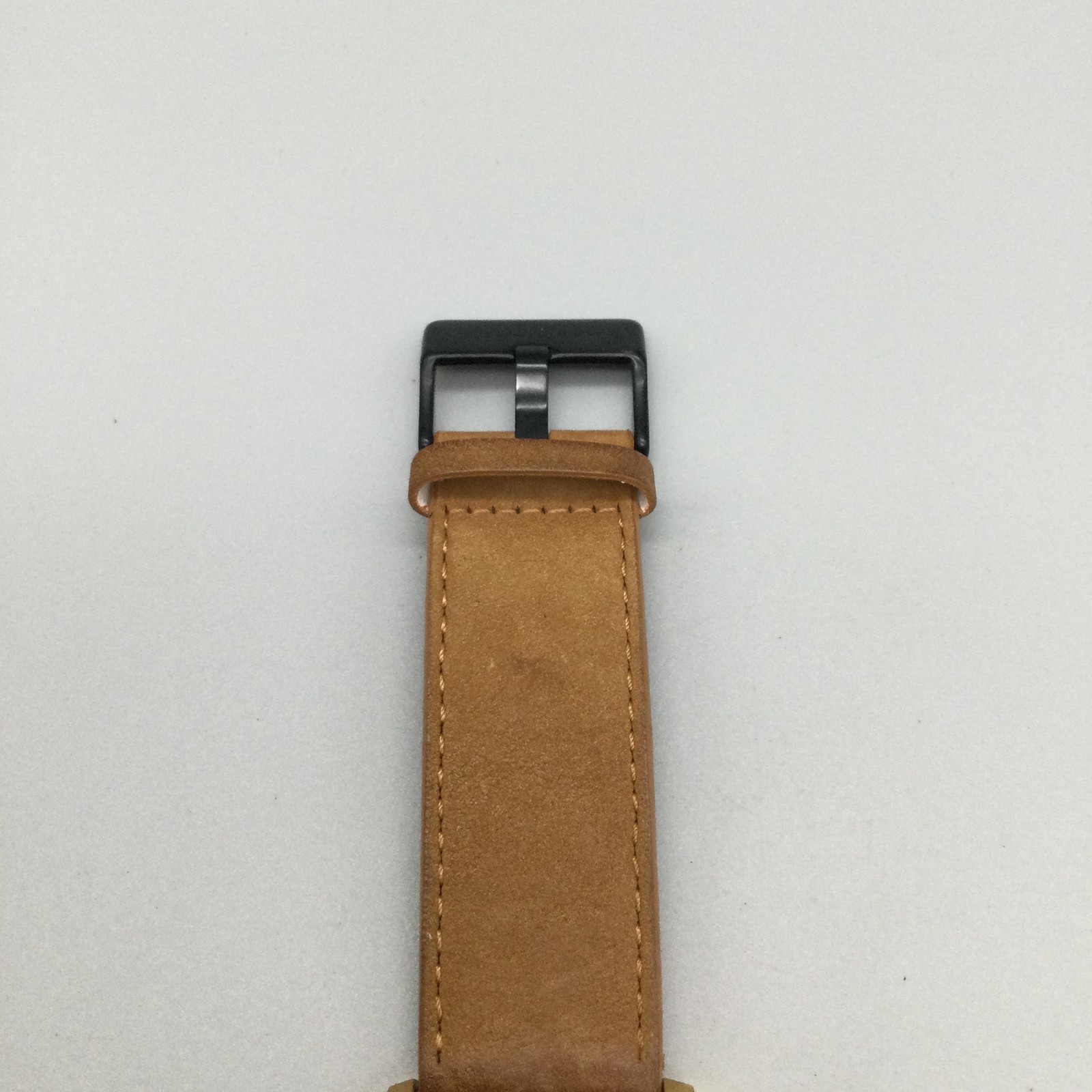 Heritor Mens Watch 45mm Gold Tone Black Dial Brown Leather Automatic Day Date