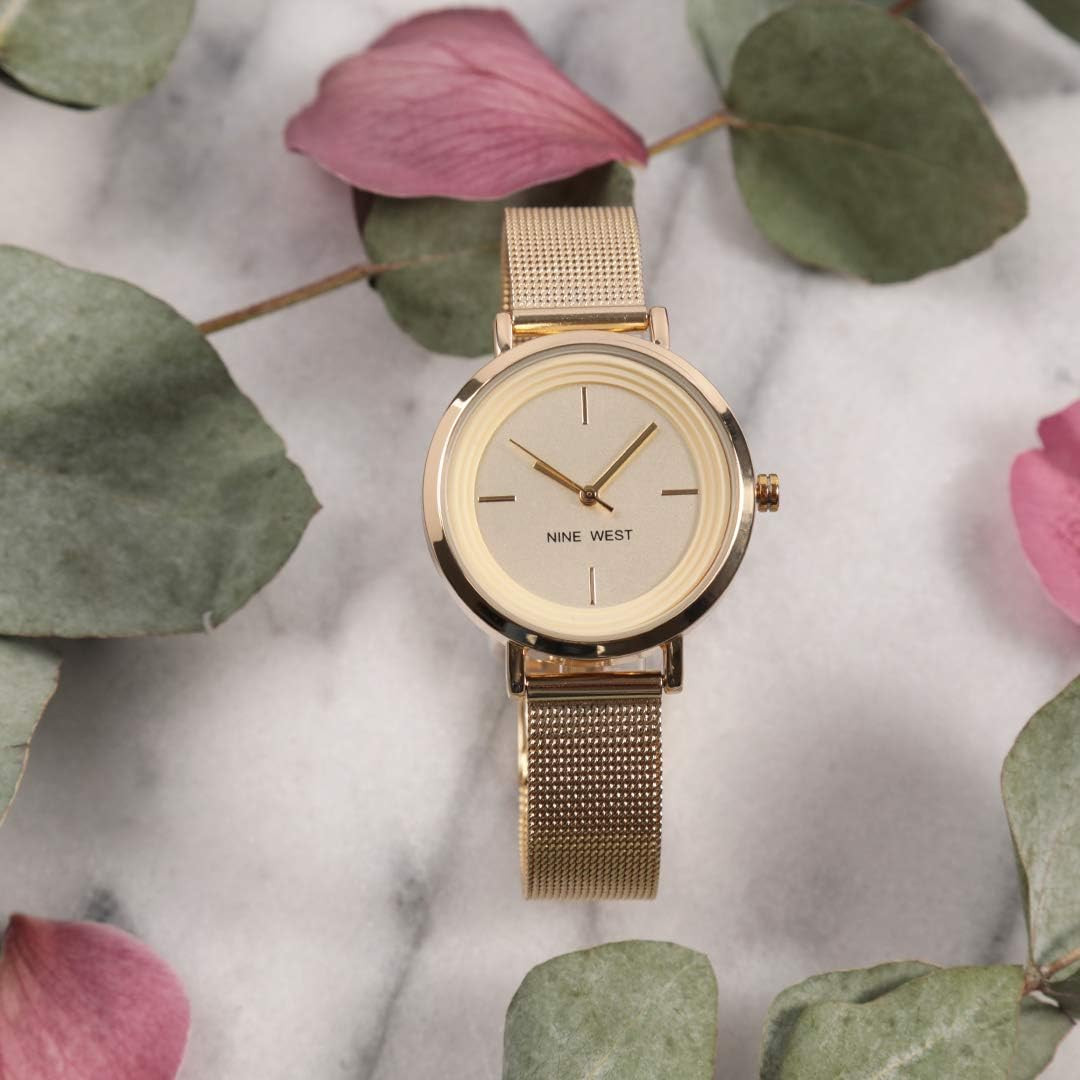 Reloj pulsera malla mujer elegante moderno ligero accesorio moda casual diario