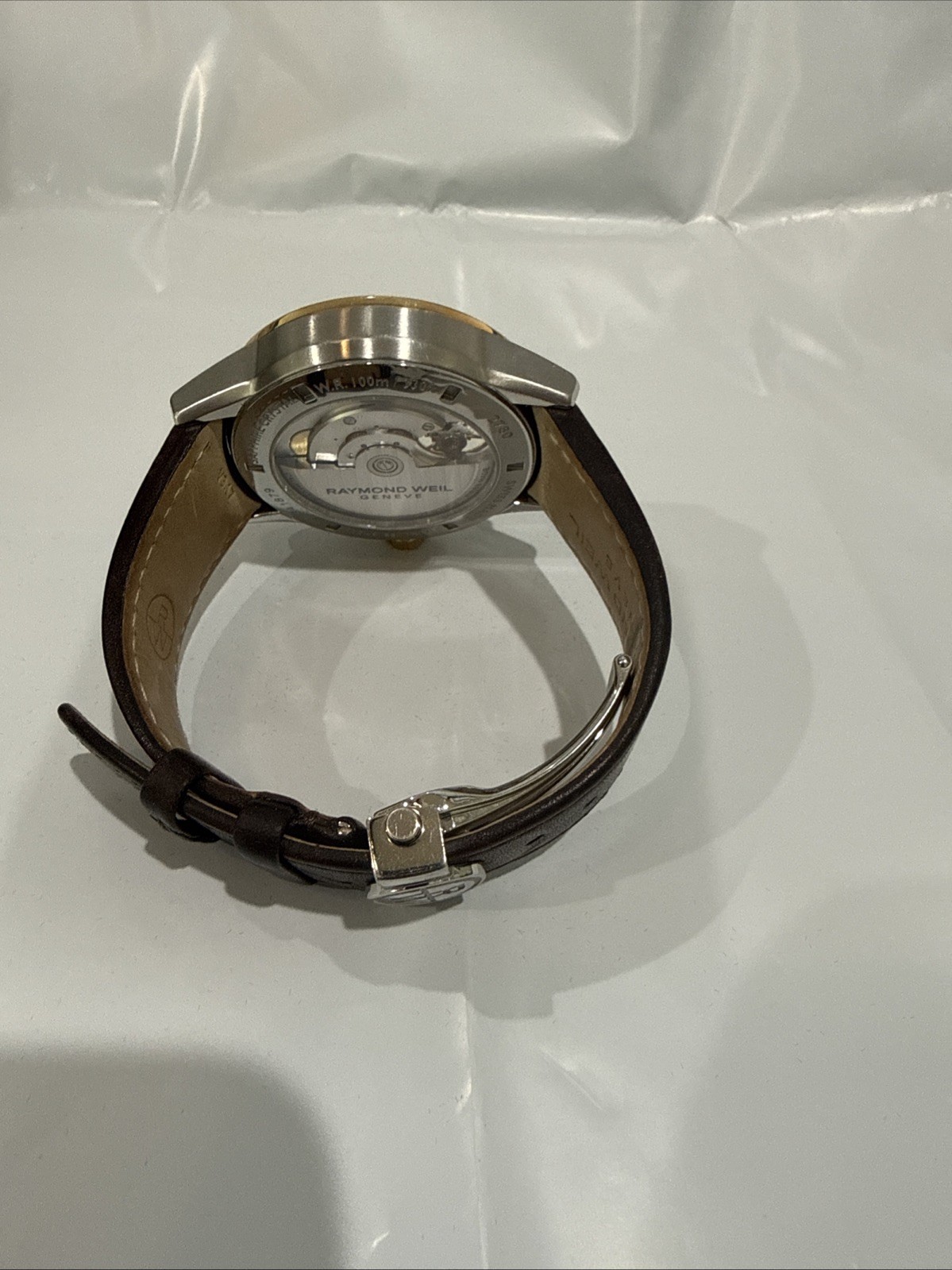 Raymond Weil Freelancer Automatic Steel Leather Mens Watch 2780-SC5-20001