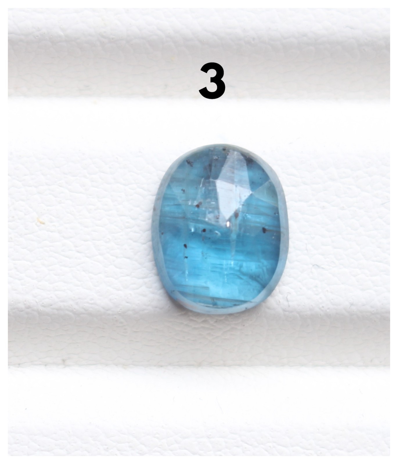 Natural Blue Kyanite Rose Cut Faceted Cabochon Pear Oval Loose Gemstone Lot New