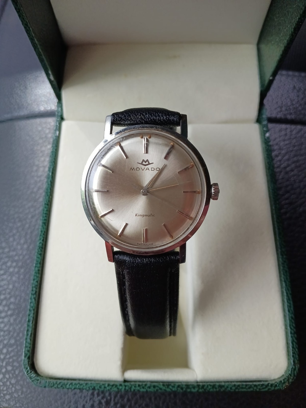 RARE Movado Kingmatic Sub-Sea 28 Jewel Vintage Wristwatch Made in Switzerland