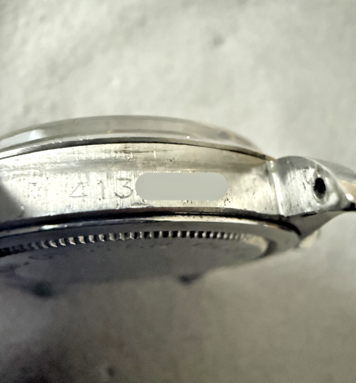 TUDOR Oyster Big Rose 7962 Manual Wind Silver Dial Vintage Watch