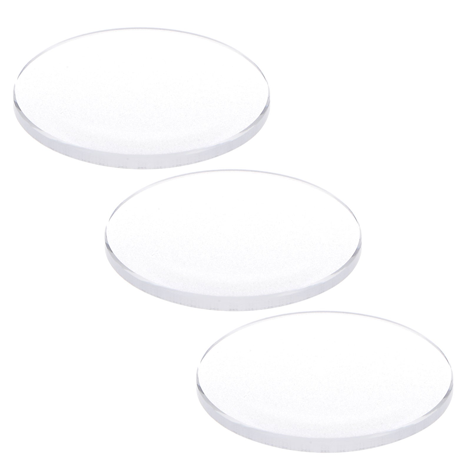 3pcs Watch Glass Lens 22.5mm Round Clear Crystal Lens for Watchmaker Repair