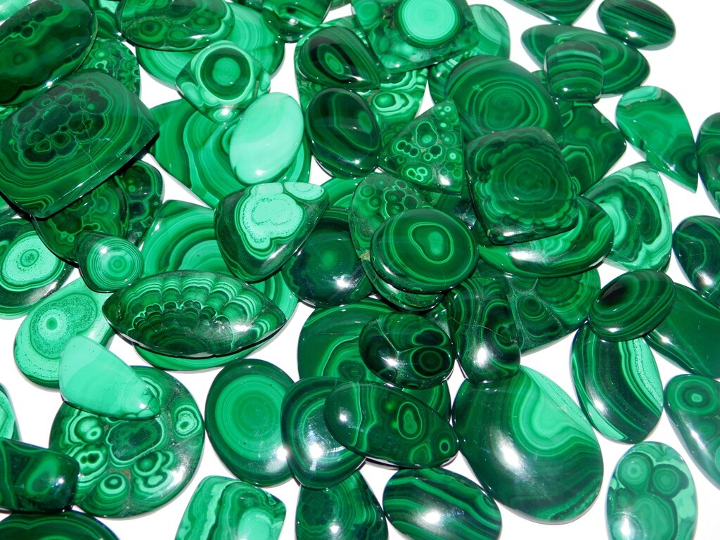 Natural Malachite Handmade Loose Gemstone Lot Malchite Stone Lot Wholesale Lot