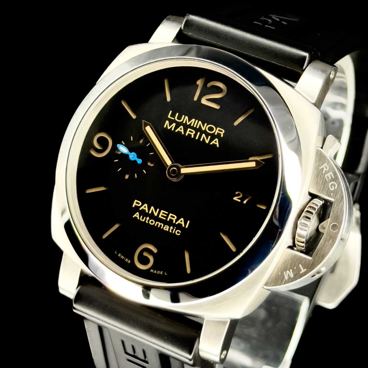 Panerai PAM 1312 Luminor Marina – PAM01312 Complete Set with Extra Strap