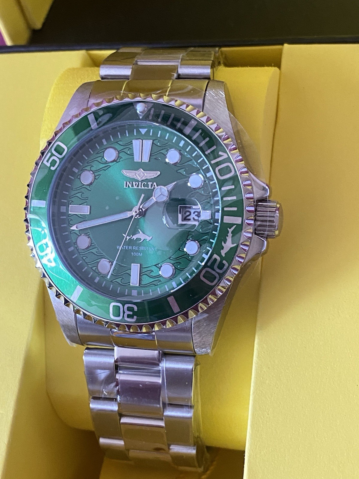 NEW Invicta Pro Diver Currentwave Men’s Watch 43mm Steel (30020) Brand New