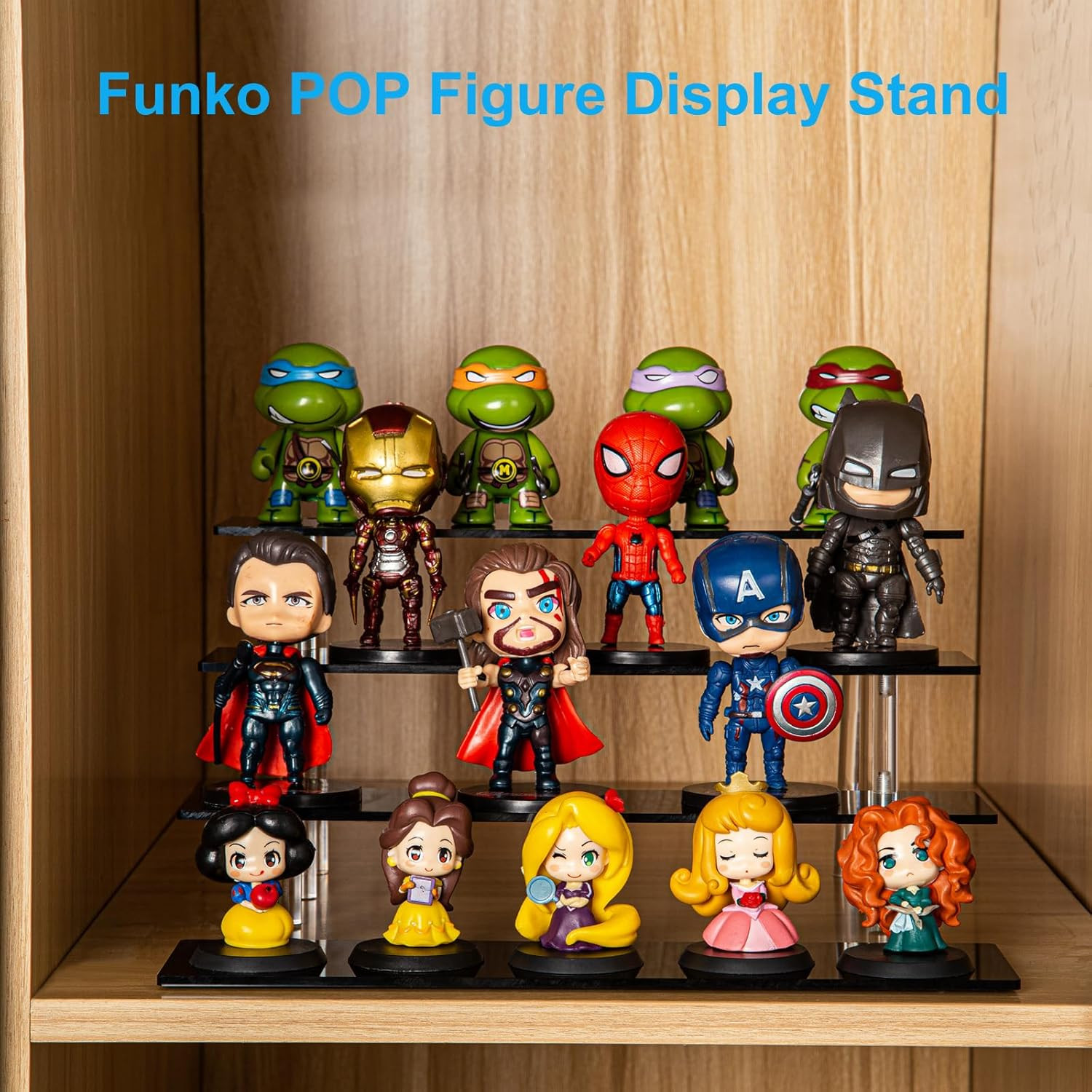 4 Tier Perfume Organizer Stand, Acrylic Risers Display Stands, Display Risers, P