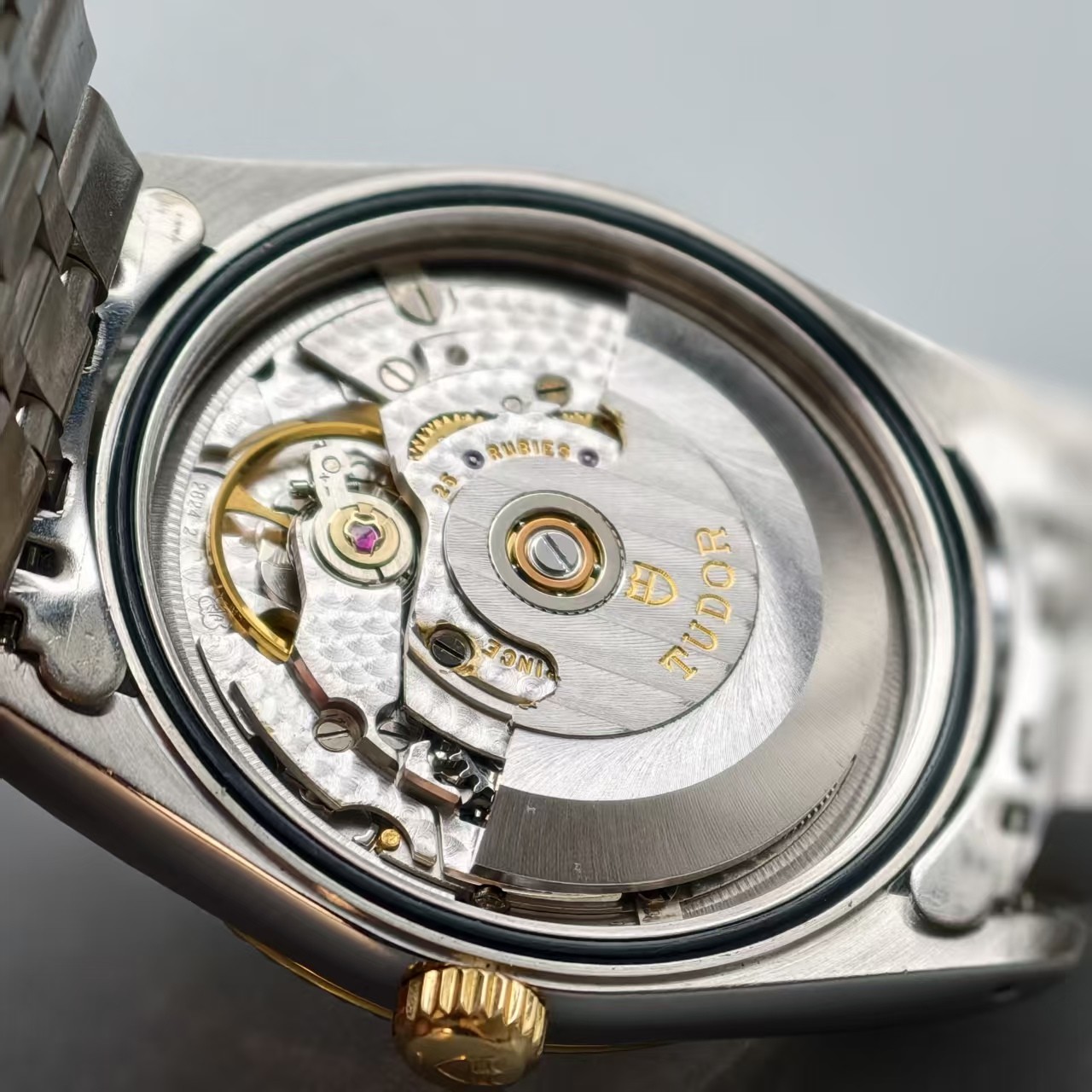 Tudor Gilding Dial Prince Date 74033 Men’s Watch Automatic 34mm Number scale