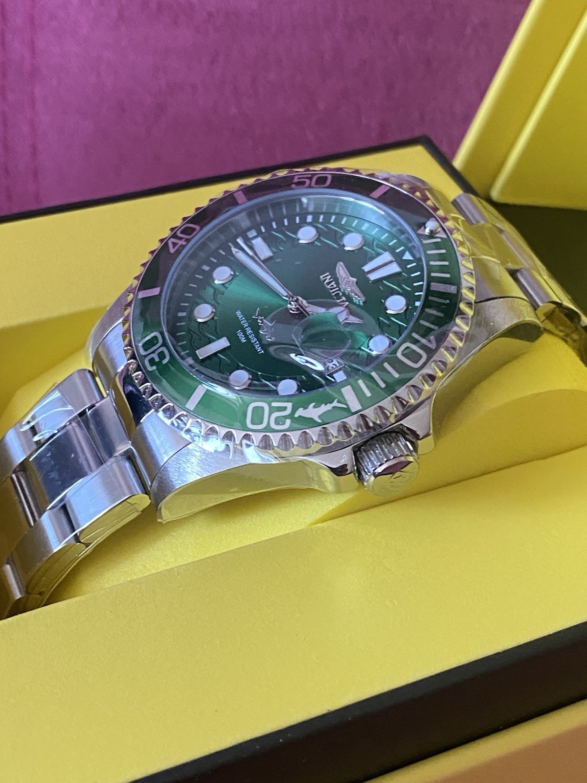 NEW Invicta Pro Diver Currentwave Men’s Watch 43mm Steel (30020) Brand New
