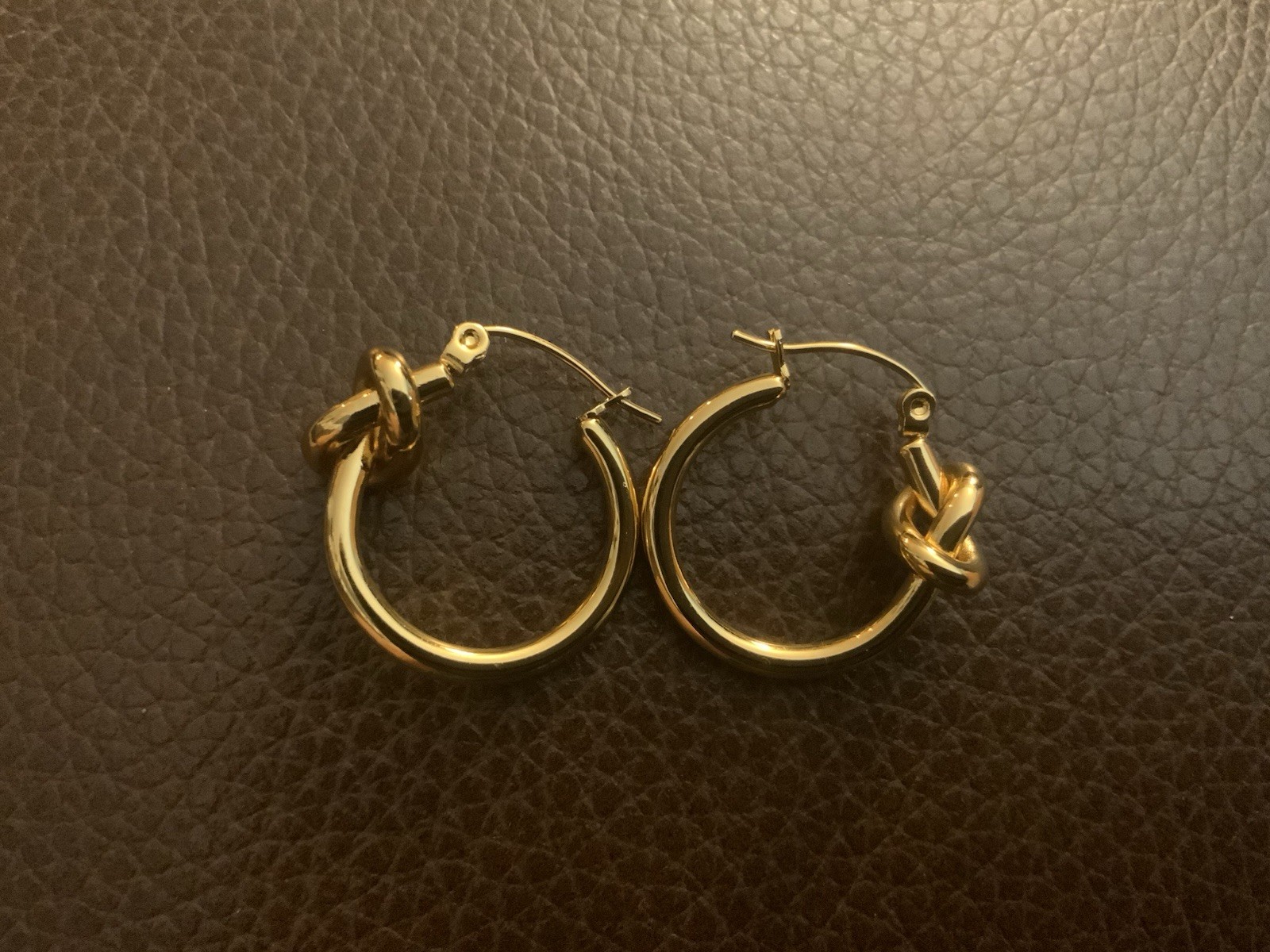 Knot Hoop Earrings Missoma Boho Geometric Chunky Minimalist Statement Y2K