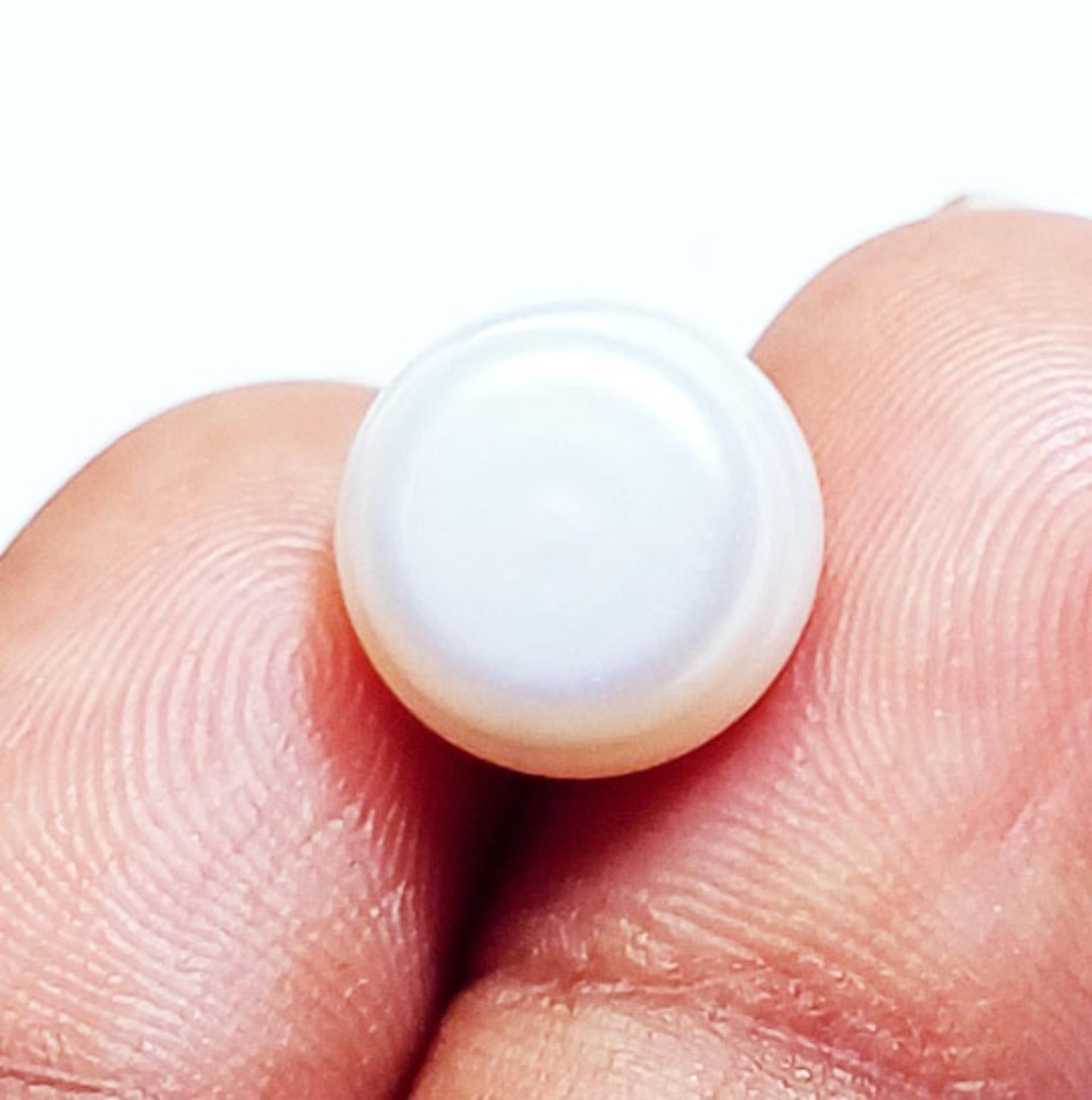 100% Natural White Pearl 5.75 Ct Certified Loose Gemstone With Free Gift