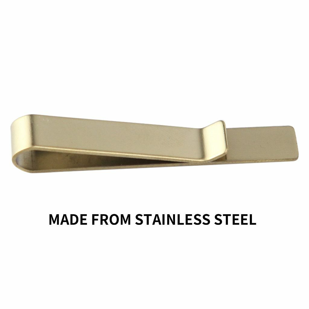 Gentleman Mens Metal Simple Necktie Tie Bar Clasp Clip Clamp Pin Party Wedding