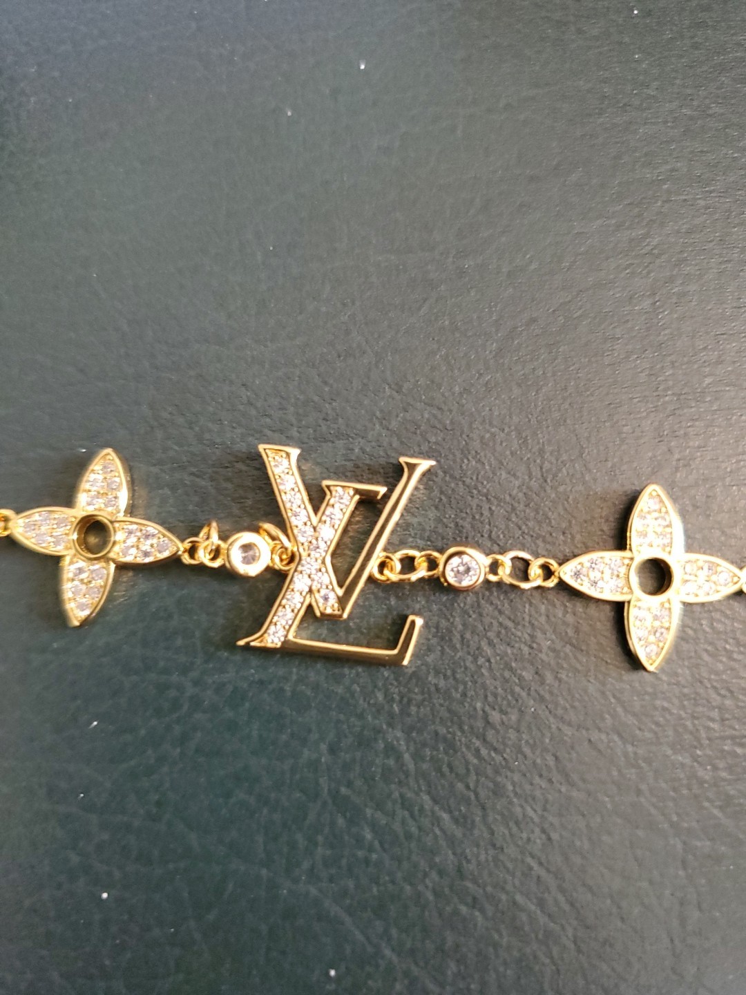 LOUIS VUITTON Bracelet Monogram Colorful Charm Goregeous