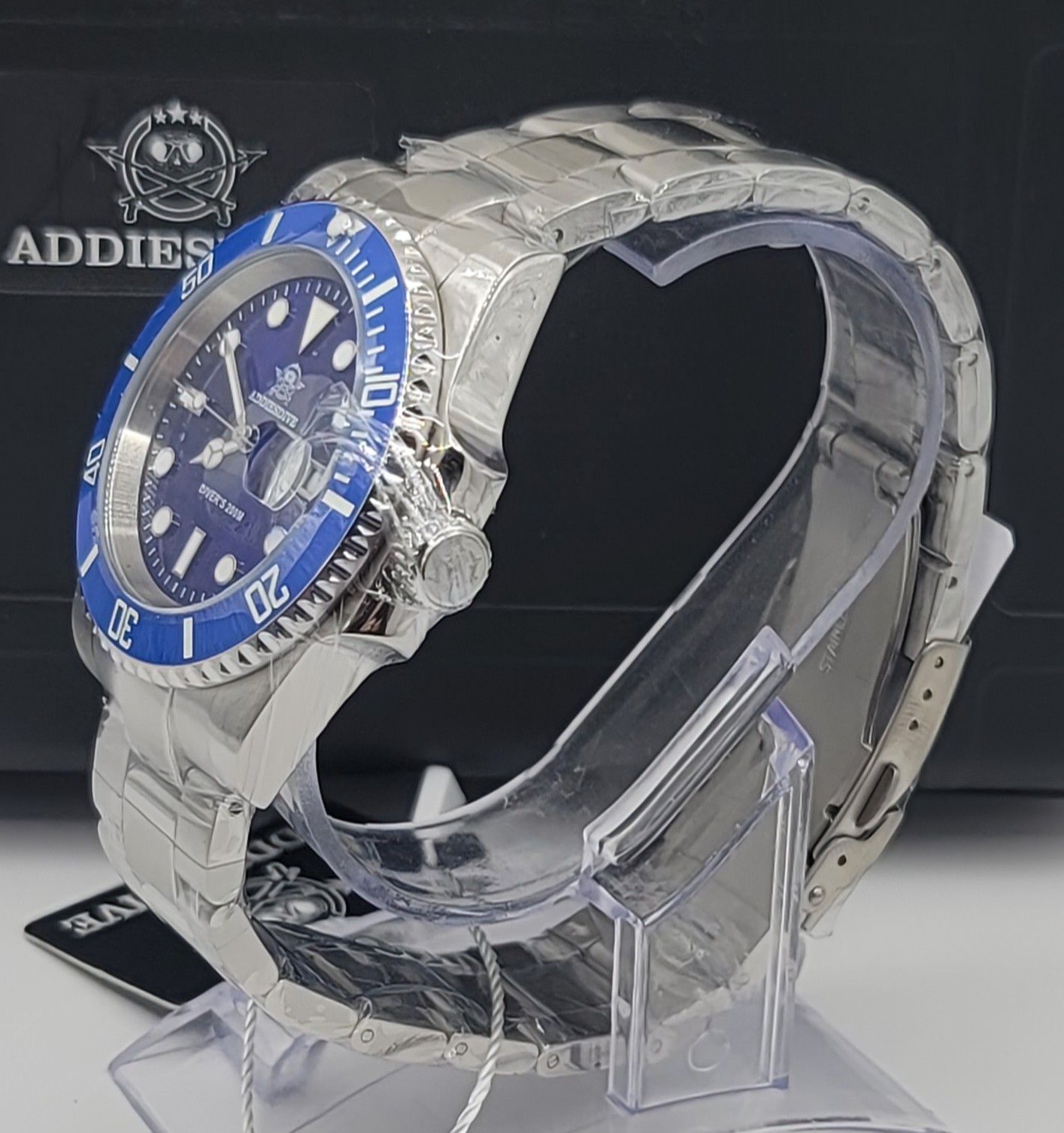 Addiesdive 41mm Miyota 2115 MY-H3C Sub Style Watch. US Seller!!!!