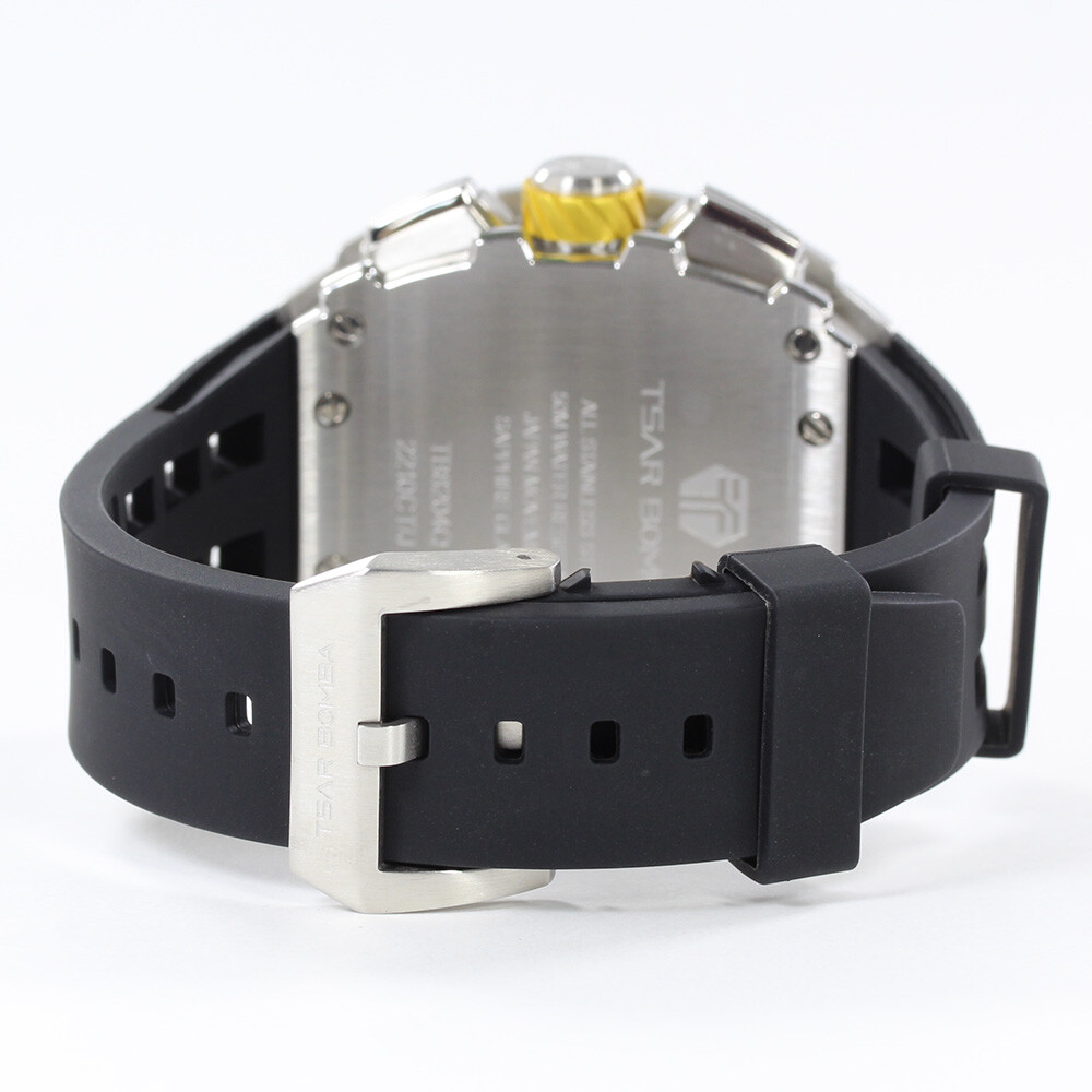 TSAR BOMBA TB8204Q Silver Black Elemental Series Automatic