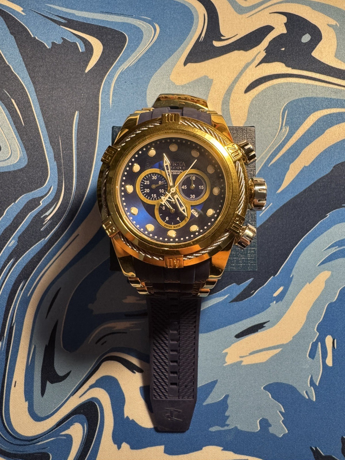 Invicta Reserve Bolt Zeus Model 14405 Watch 53mm Case Excellent Condition
