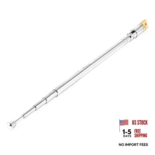 5 Sections Telescoping Antenna, 36cm 14″ Length Telescopic Universal Aerial