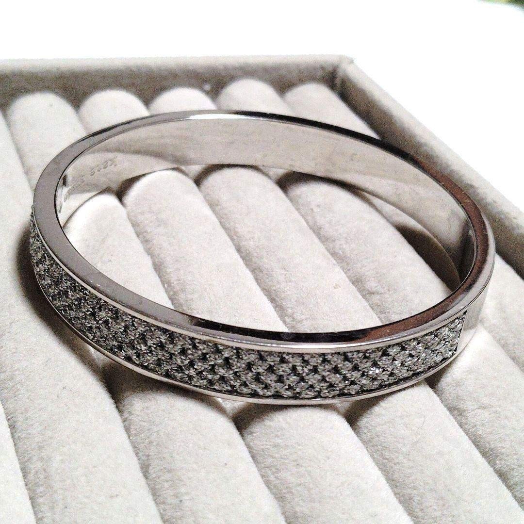 Near mint Kate Spade crystal Silver bracelet S00052