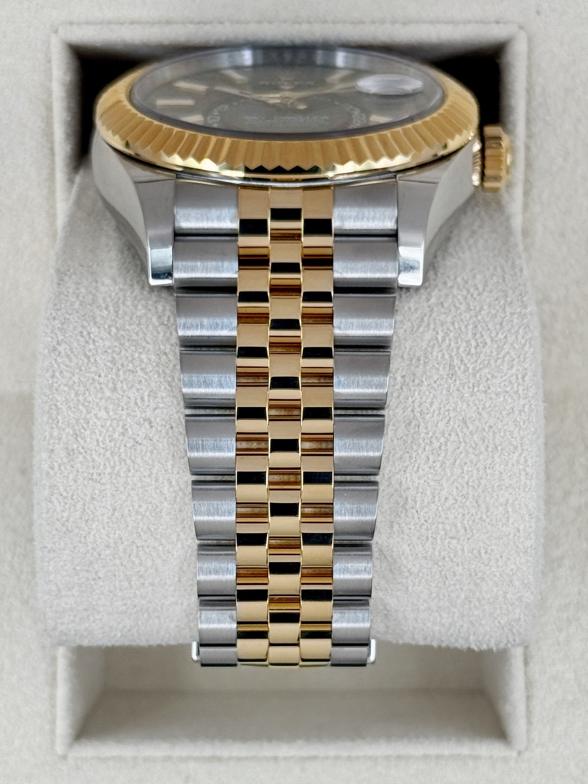 2025 Rolex Sky-Dweller 42mm 336933 Two-Tone Jubilee Black Dial