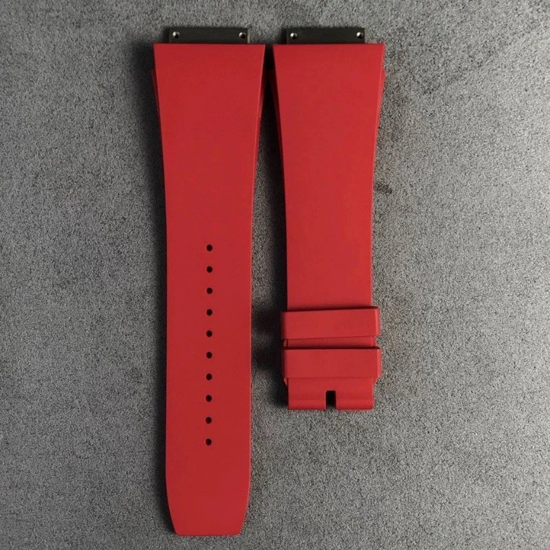 Medium Replacement Rubber Watch Strap Band Fits Richard Mille RM72 M Size
