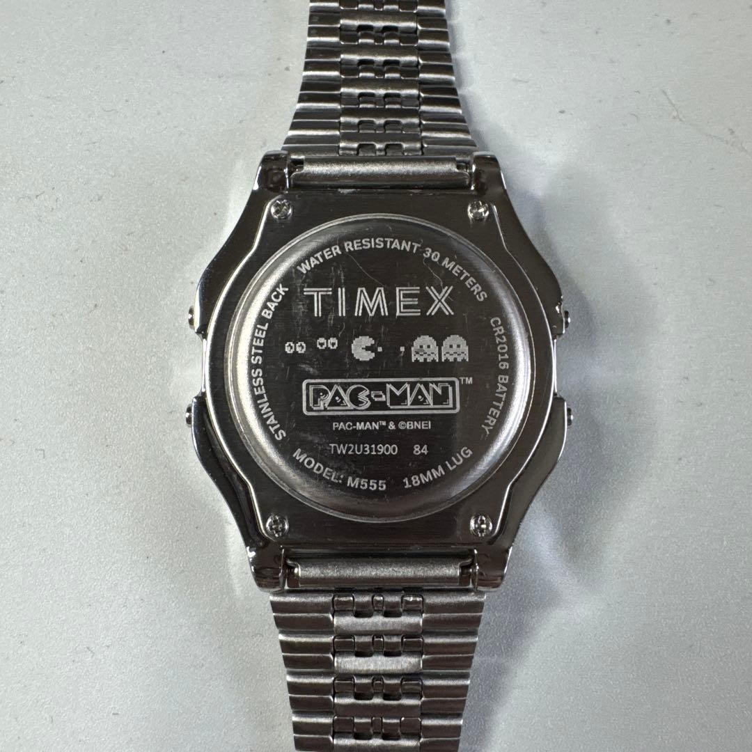 Timex Pac-Man Collaboration Digital Watch Unisex Vintage Condition