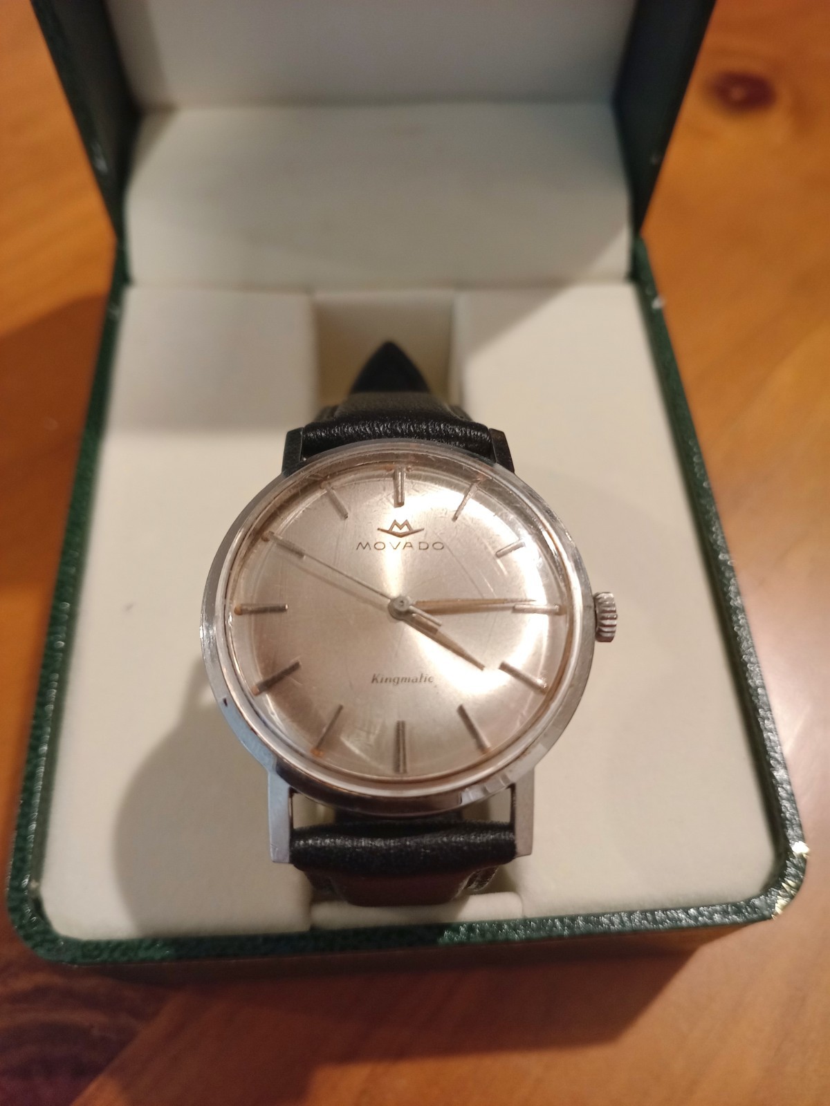 RARE Movado Kingmatic Sub-Sea 28 Jewel Vintage Wristwatch Made in Switzerland