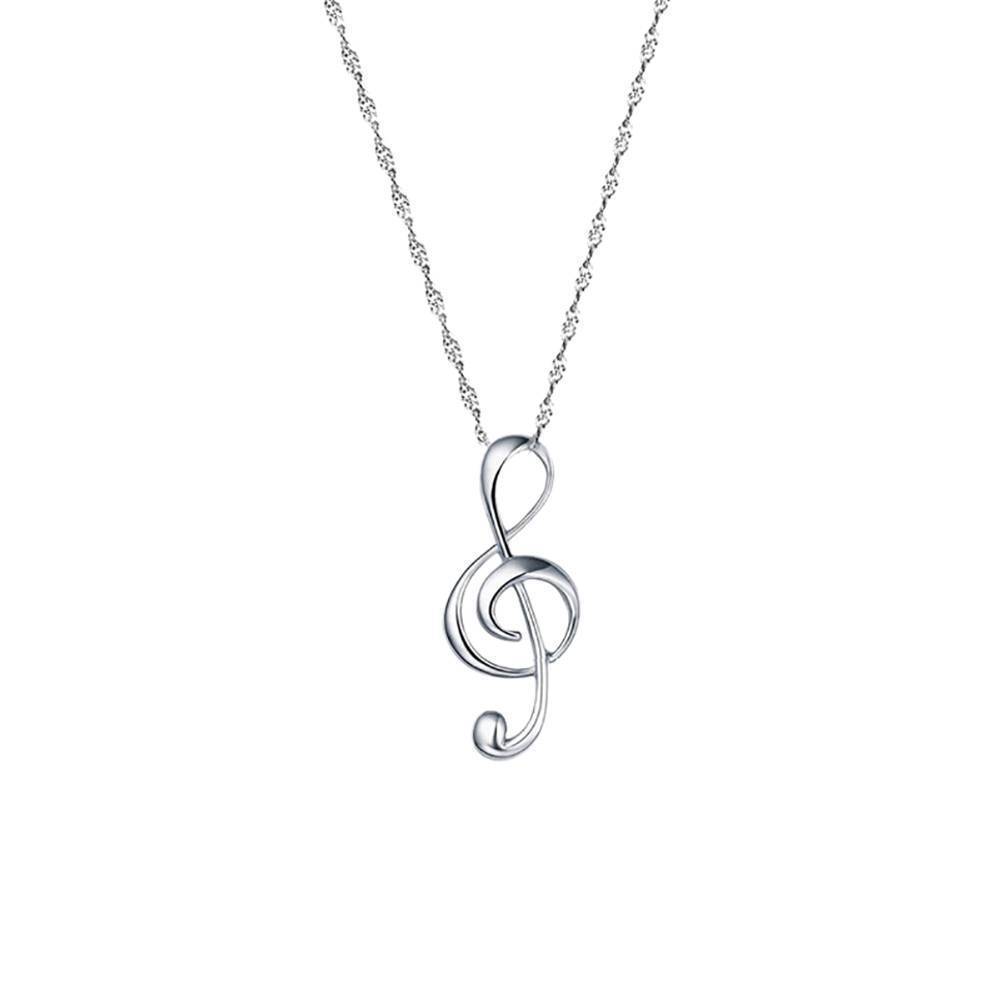 925 Silver Charm Cubic Zirconia Choker Bib Pendant Necklace 18″ Chain Gift Box
