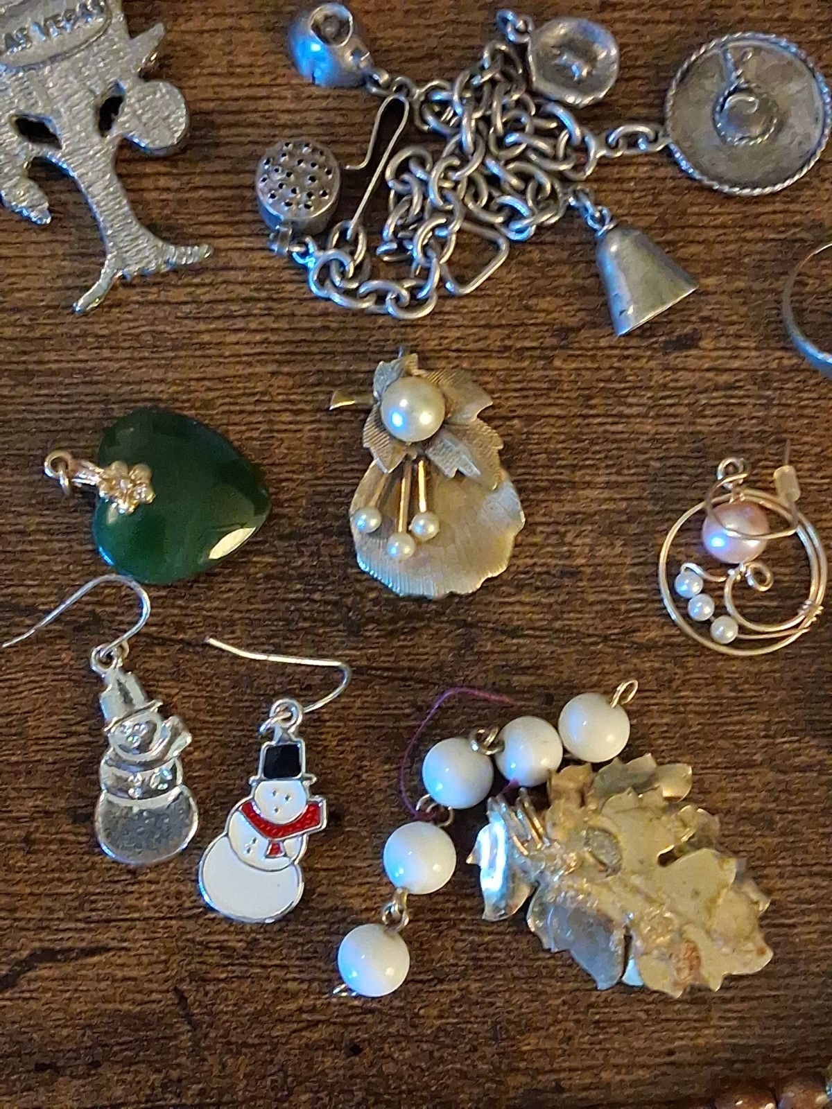 Assortment Costume Jewelry & Other Vintage Items Including 2 Ounces 999 Copper