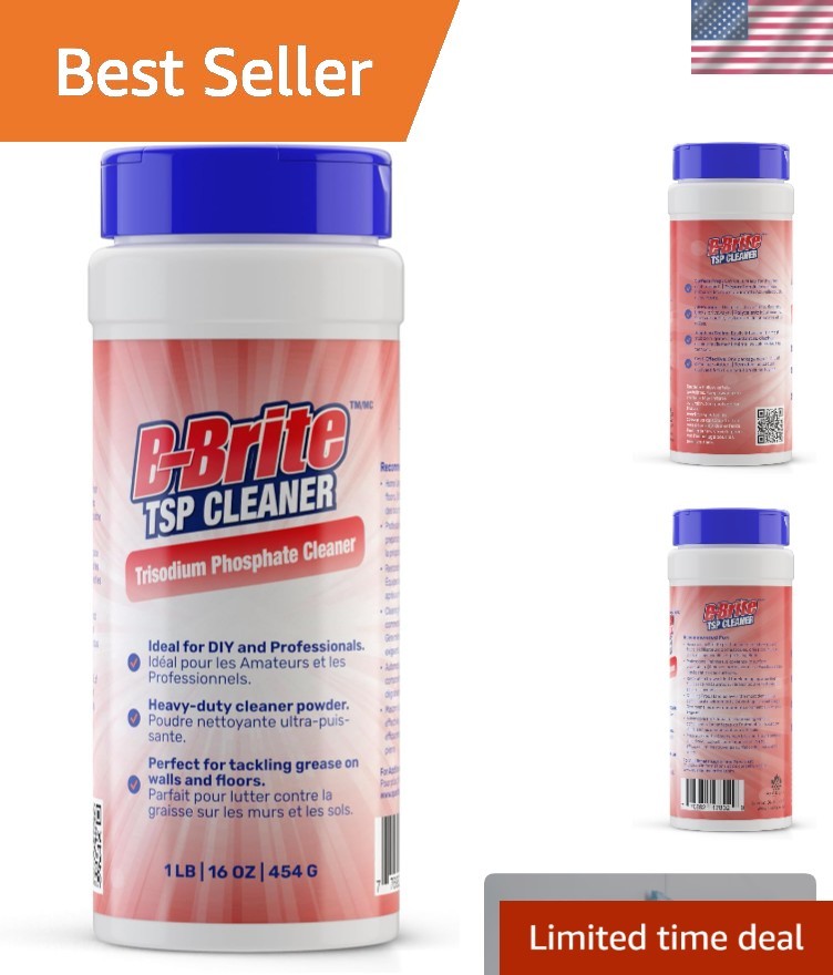 Eco-Friendly TSP Cleaner Powder – 1LB for Walls, Floors, & Automotive Use