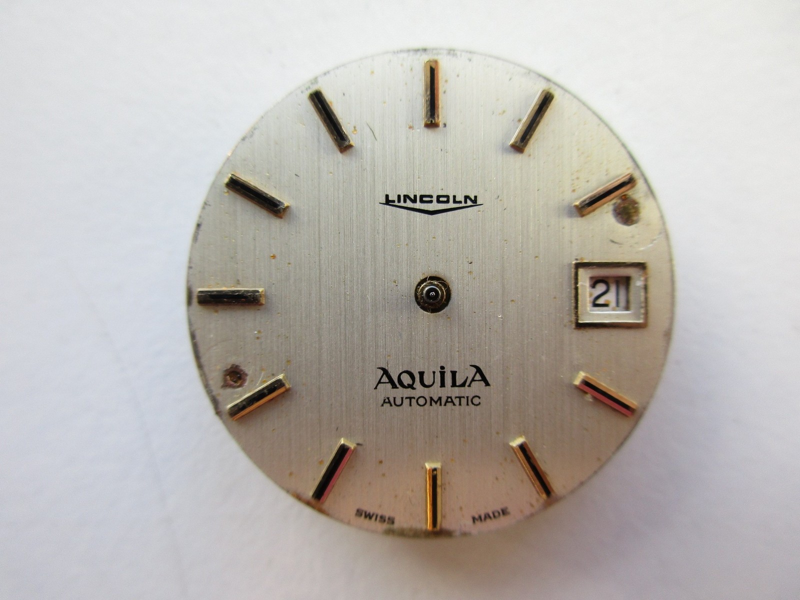 ETA cal. 2783 Swiss made automatic watch movement – date at 3 – running