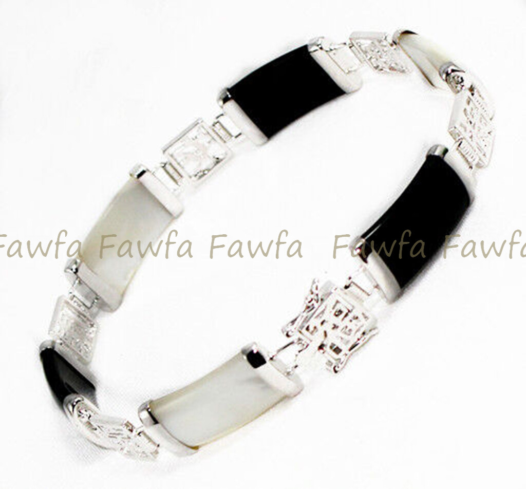 Stunning Natural Jade Bracelet Fortune Women Lucky Bangle Gemstone Jewelry Gifts